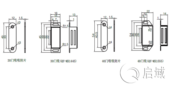 工業(yè)鋁型材門吸和門阻安裝方式詳解