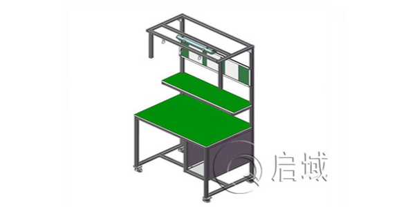 鋁型材工作桌如何用內(nèi)六角螺栓連接？